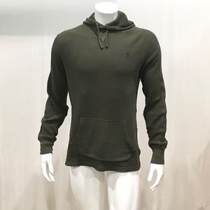 ralph lauren waffle knit hoodie